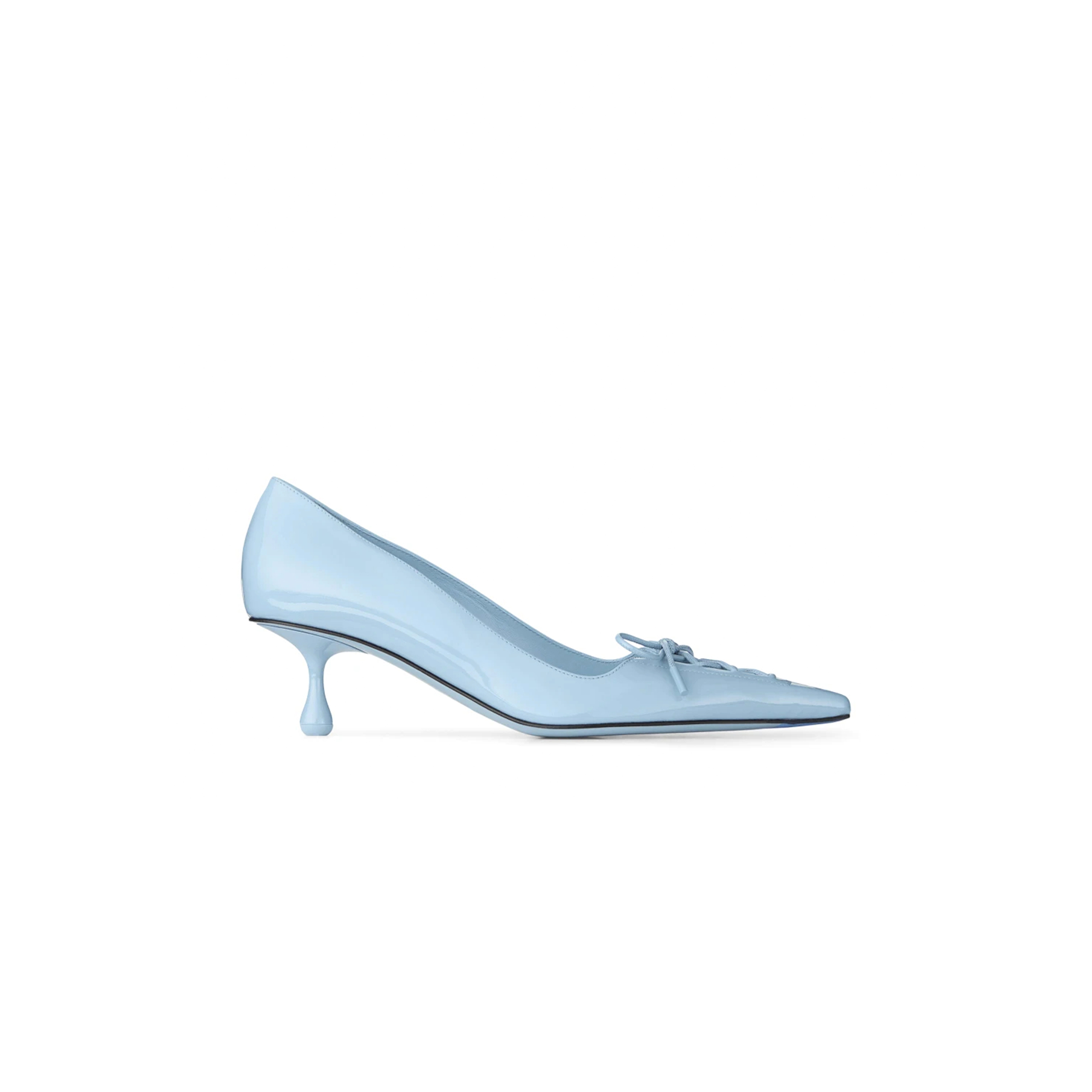 JIMMY CHOO SCARLETT 50 DUSTY BLUE PATENT LEATHER PUMPS SCARLETT50PAT JIMMY CHOO SCARLETT 50 DUSTY BLUE PATENT LEATHER PUMPS SCARLETT50PAT